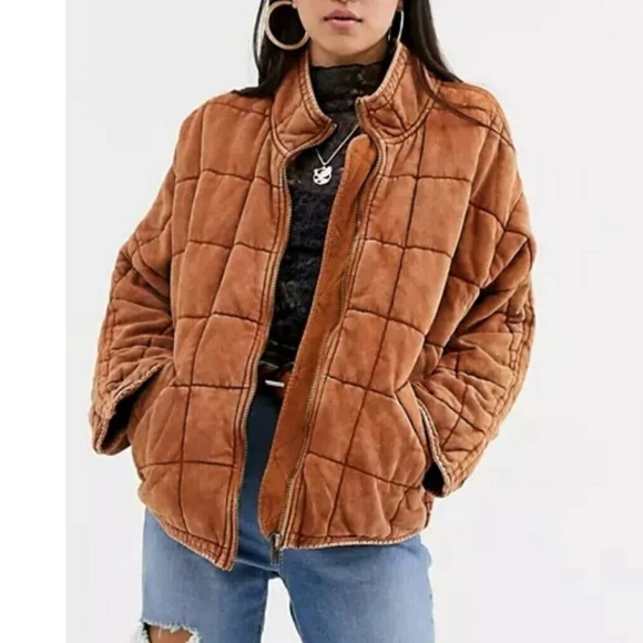 Free People Jackets & Blazers - Free People RARE Dolman Quilted Jacket. Perfect condition.